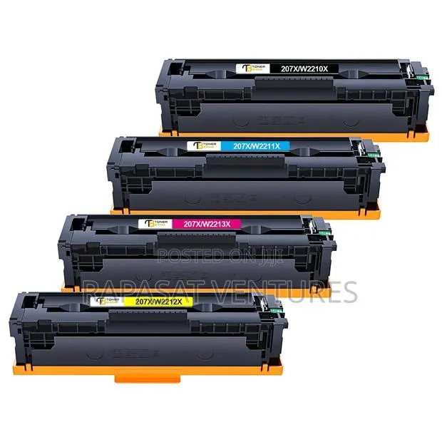 CMYK 207A All Colors HP Compatible Toners - ₵470 Per Color · Photo 1