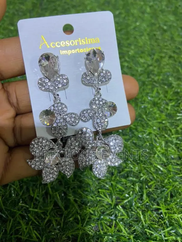Silver Fashion Earrings · Photo 1