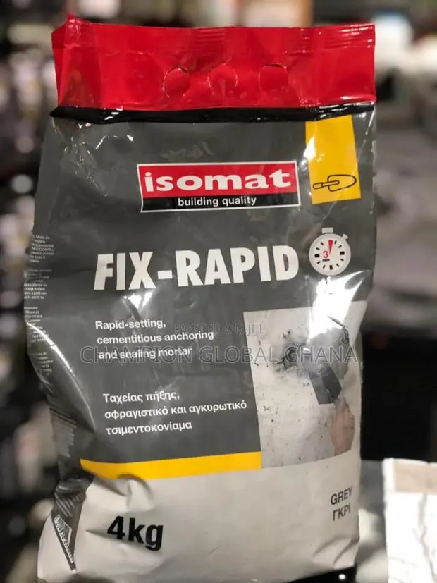 Fix Rapid Cementitious Anchoring And Sealing Mortar 4kg · Photo 1
