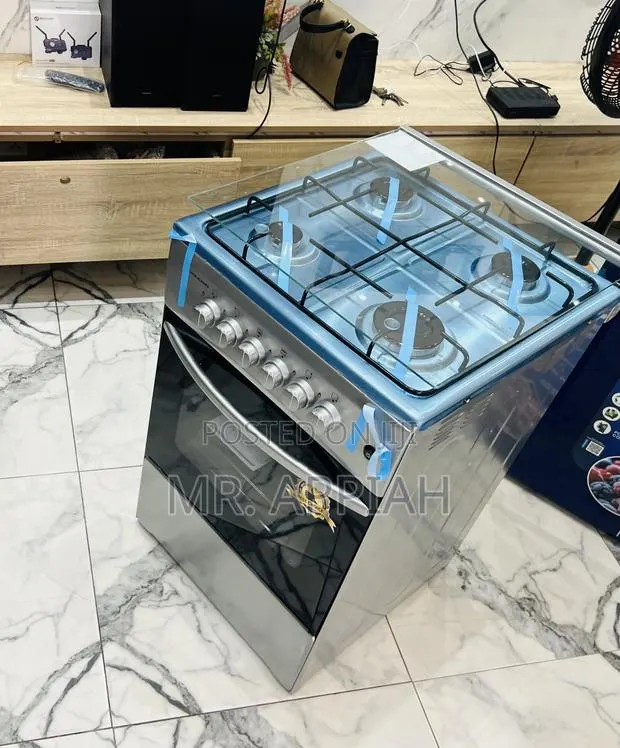 Original Volcano Glass Lid 4 Gas Cooker(Oven & Grill).. · Photo 1