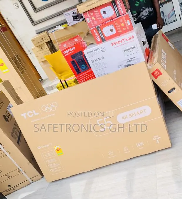 Get Lastest 55 Inch Uhd TCL Frameless TV · Photo 1