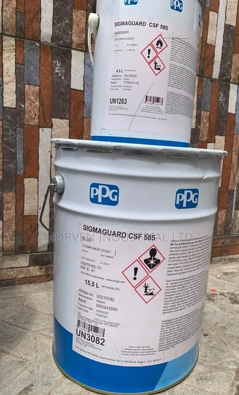 PPG Sigmaguard CSF 585 – Potable Water Tank Coating · Photo 1