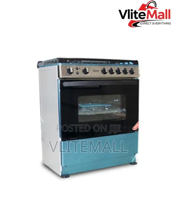 Midea 5 Burner Gas Cooker With Oven · Photo 1