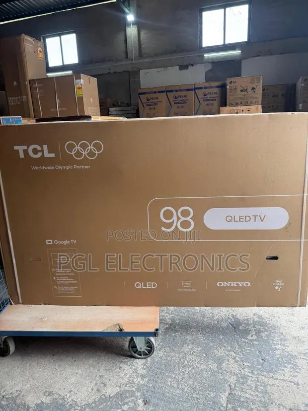 TCL 98" AiPQ Pro Processor, 98P8K UHD 144Hz Smart Google QLED TV · Photo 1