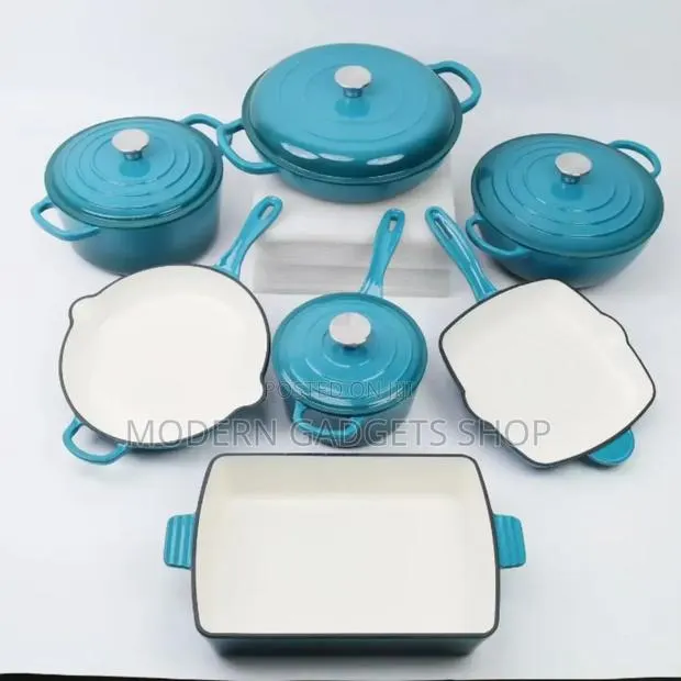 Eco-friendly Enamel Coat Cooking Pots With Pan · Photo 1