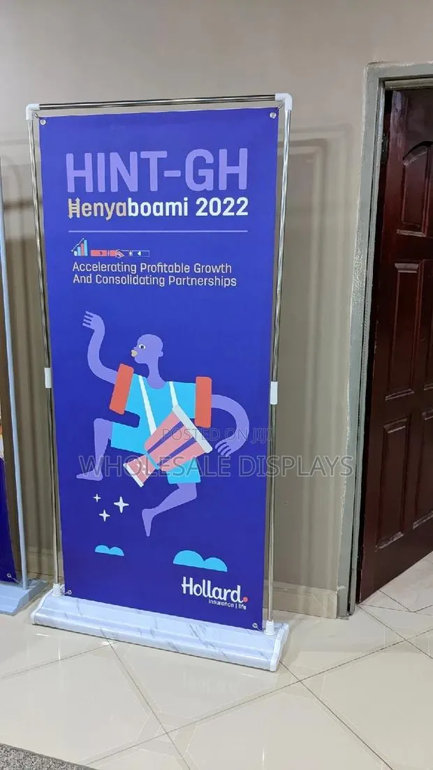 PROMO PERIOD: Say Bye to Pull Up Banner Stands! · Photo 1