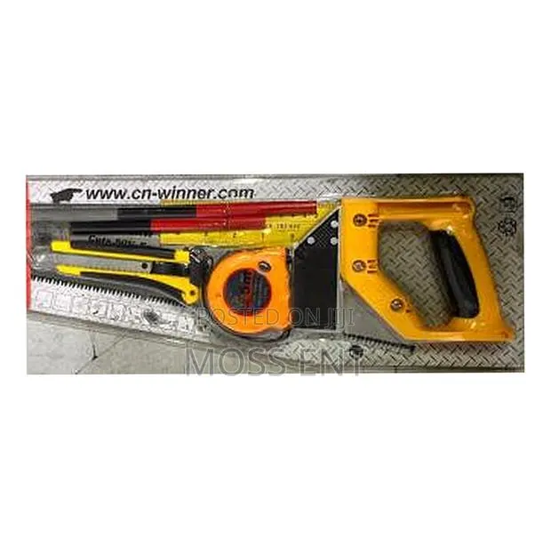 5pcs Construction and Fitting Tool Set (Handsaw) - H · Photo 1