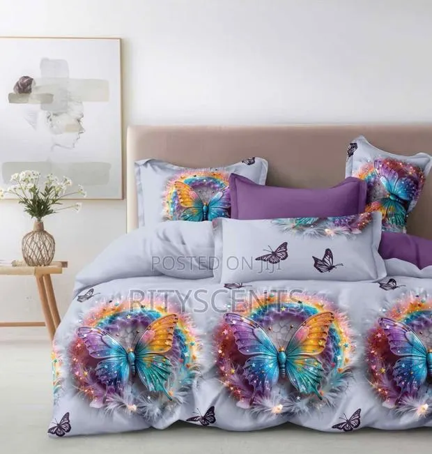 Queen Size Bedsheet With 3 Pillow Cases · Photo 1