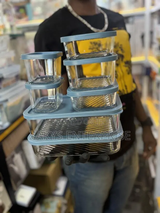 Modular 7set Glass Storage Bowls · Photo 1