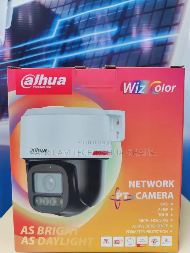 Dahua 5MP WizColor Outdoor Wi-Fi Pan Tilt Ip Cam 2way Talk Autotrack · Photo 1
