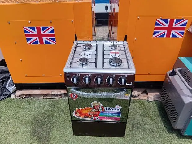 Icona 4 Burners Gas Cooker – Powerful Performance for Every Meal · Photo 1