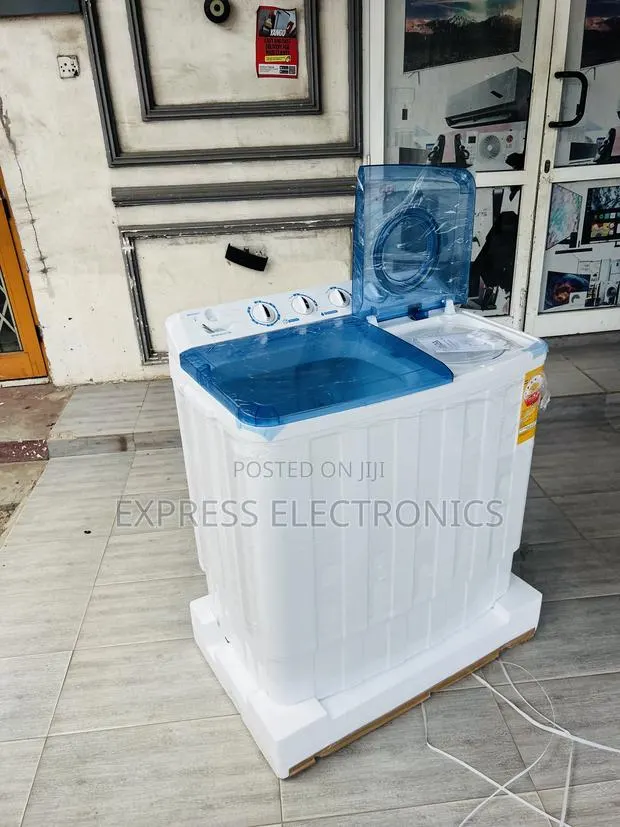 11kg Topload Twintub Semi Automatic Zara White · Photo 1