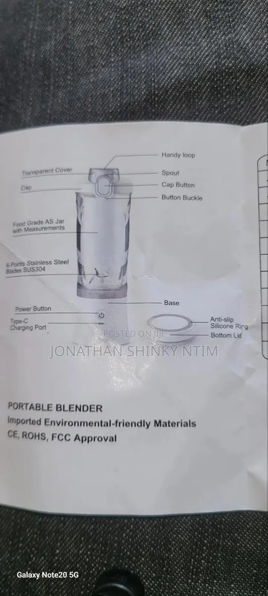 Chargeable Hand Blender · Photo 1