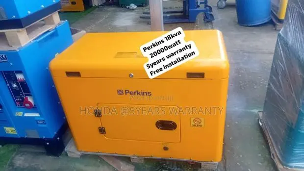 Industrial Grade Generator 18kva Perkins 20000watt 18kva · Photo 1