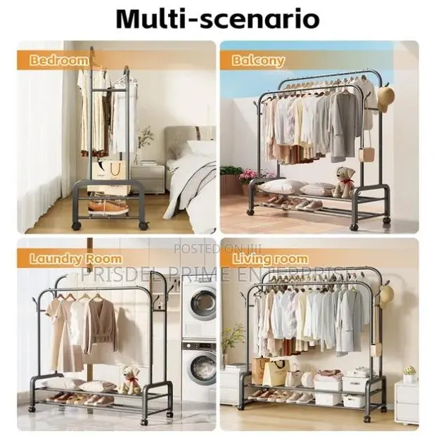 Multipurpose Clothes Rack · Photo 1