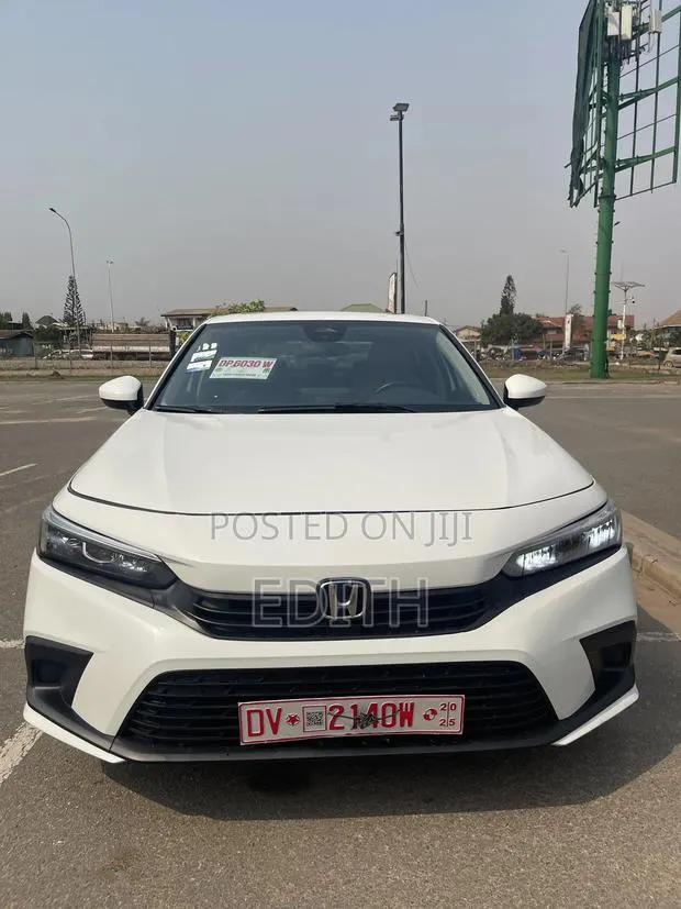 Honda Civic EX-L 2022 White · Photo 1