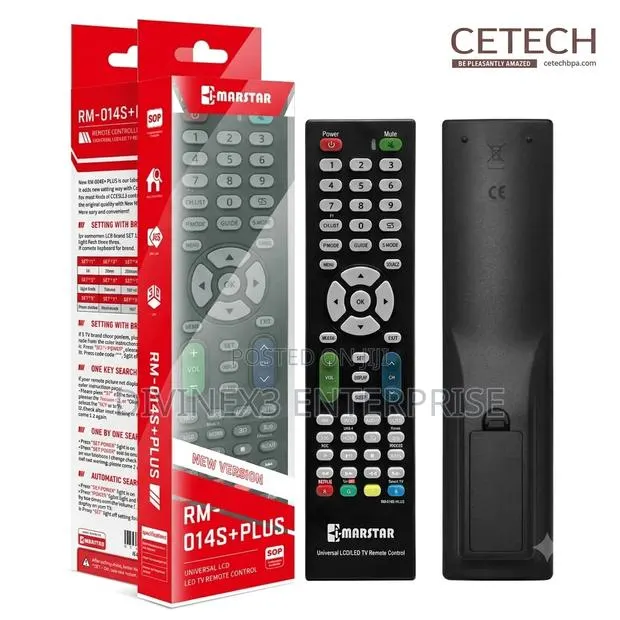 RM-014S+PLUS Universal Replacement Remote Control · Photo 1