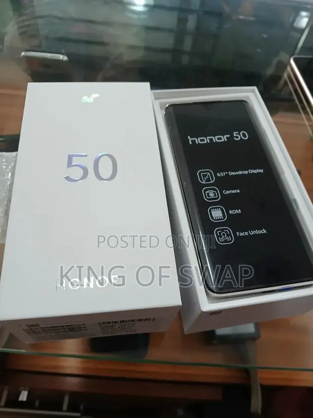 New Honor 50 256 GB Black · Photo 1