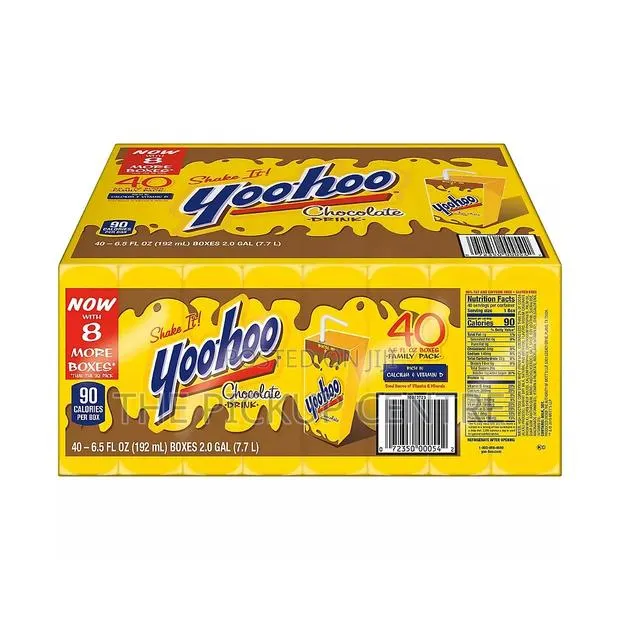 Yoo-Hoo Chocolate Drink,6.5 Fl Oz Pack of 40 Size · Photo 1