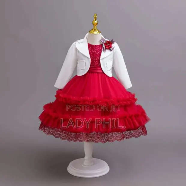 Gorgeous Princess Girl Dress With Petticoat · Photo 1