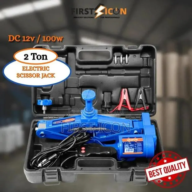 2ton Electric Scissor Car Jack - Whj4d02 Wadfow · Photo 1