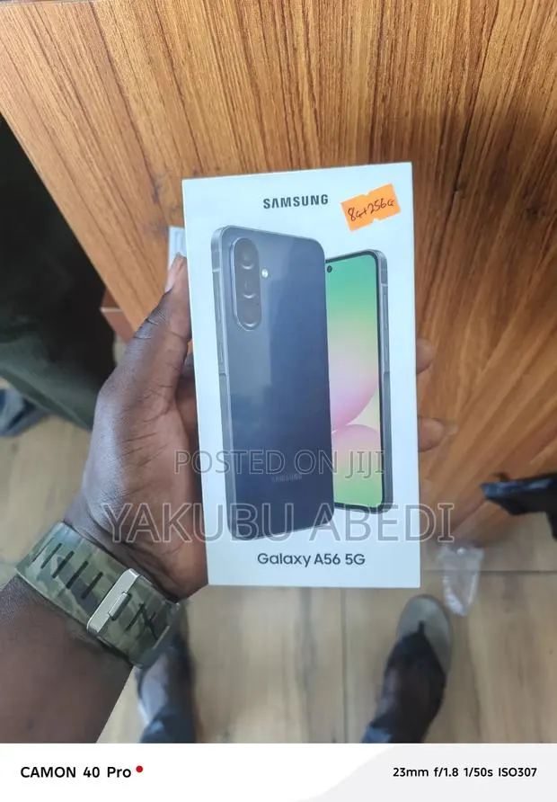 New Samsung Galaxy A56 256 GB Black · Photo 1