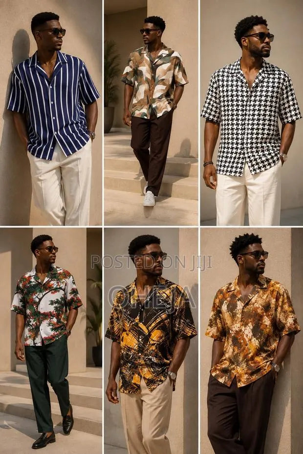 Vintage Shirt – Stylish Printed Casual Shirt | OHEJA · Photo 1