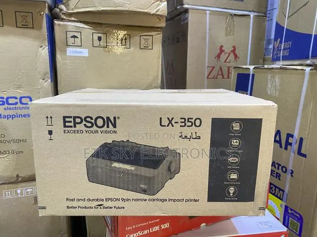 Epson Lx-350 9pin Dot Matrix Printer · Photo 1