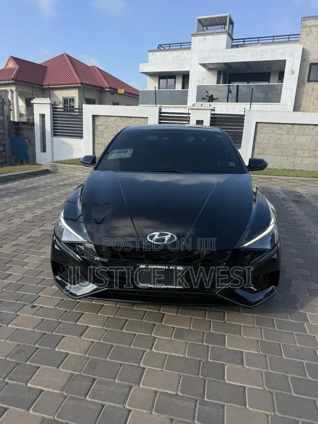 Hyundai Elantra N Line 2023 Black · Photo 1