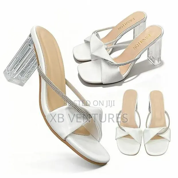 Embellished Square Toe Block Heel
Shoes · Photo 1