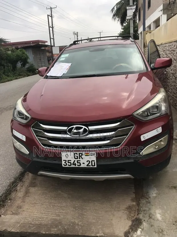 Hyundai Santa Fe 2014 Red · Photo 1