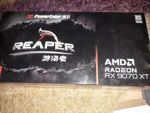 Radeon Rx 9070xt 16gb Power Color Reaper.