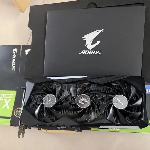 Gigabyte Auros Master Geforce RTX 3070 8gb Graphics Card · Photo 1