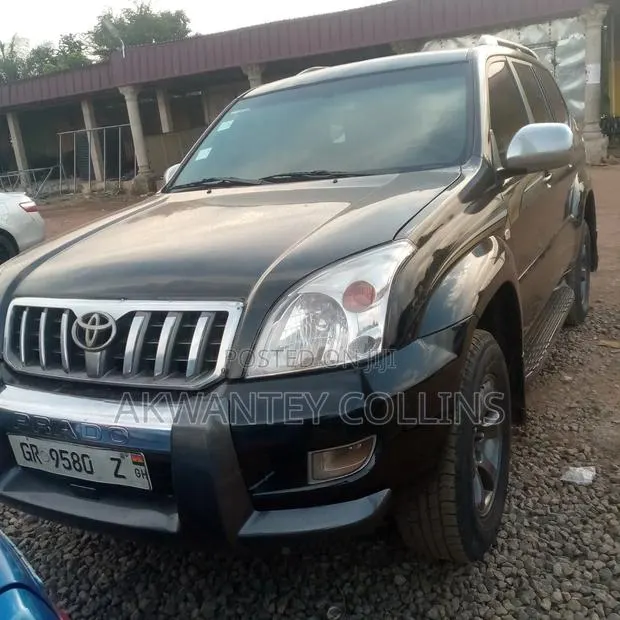 Toyota Land Cruiser Prado 2008 Black · Photo 1