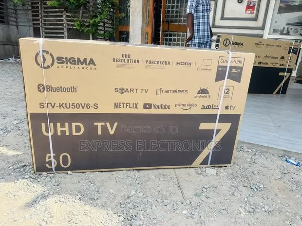 Call and Order for Sig-Ku50v6-S Uhd Smart Glossy Led Sigma · Photo 1