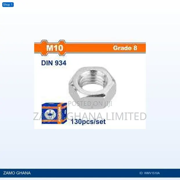 Hex Nut Set - Wmv1510a · Photo 1