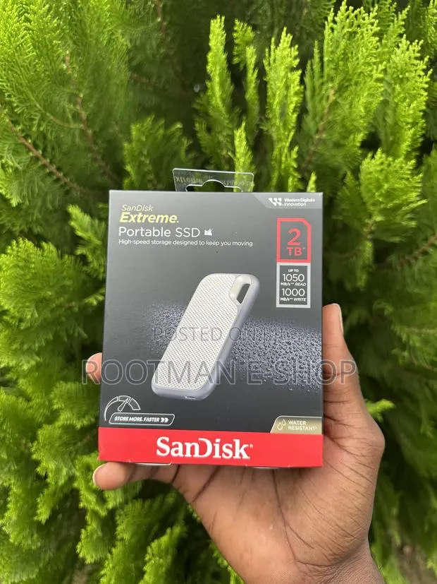 New SanDisk 2TB Extreme External Portable SSD Storage USB-C · Photo 1