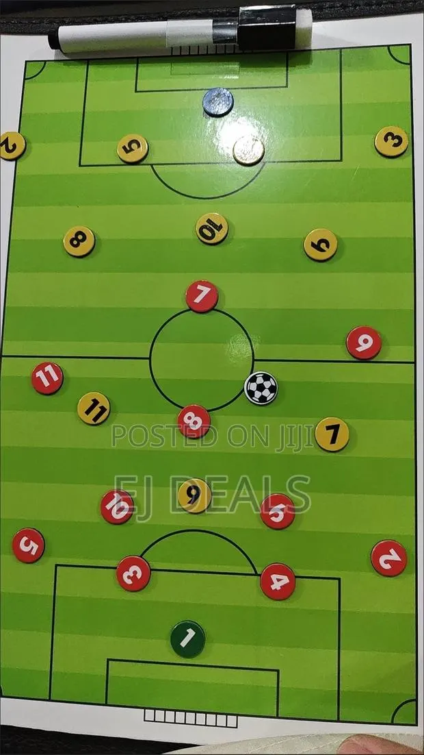 Football Coach Tactical Board Magnetic Foldable · Photo 1