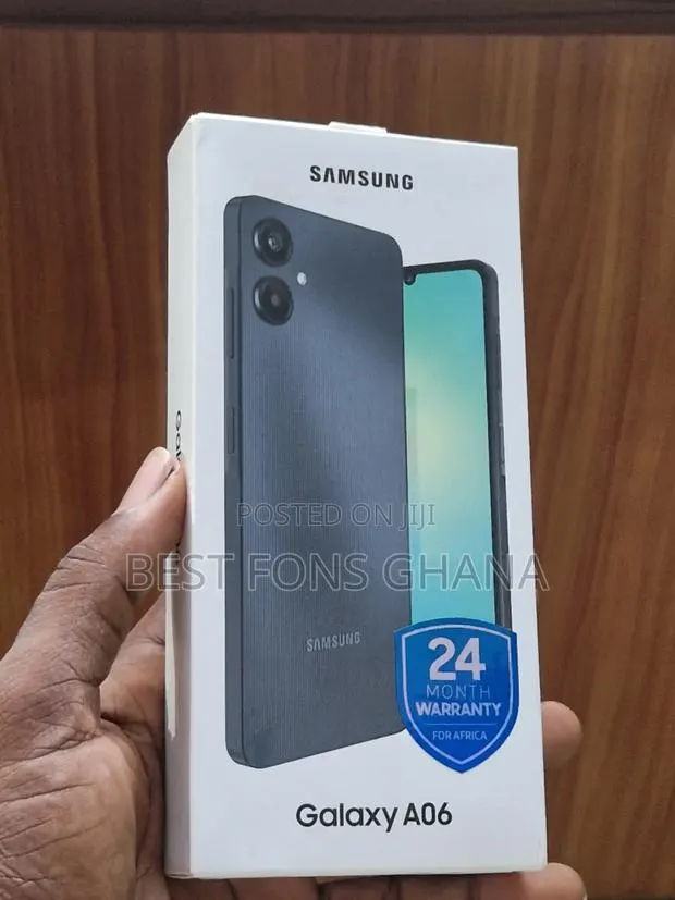 New Samsung Galaxy A06 64 GB Black · Photo 1
