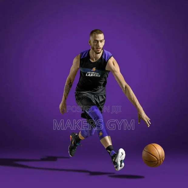 Basketball Base Jersey Nba Lakers/Black · Photo 1
