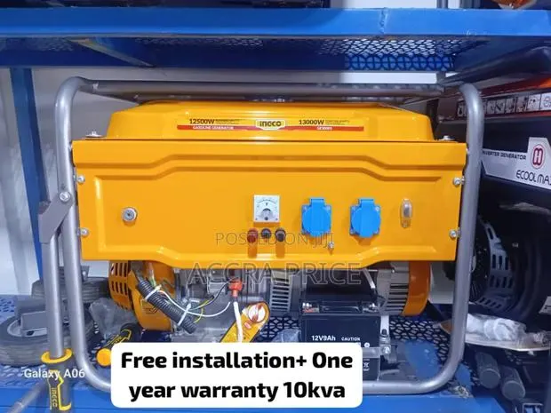 Energy Provider Ingco 10kva Petrol Generator Generator · Photo 1