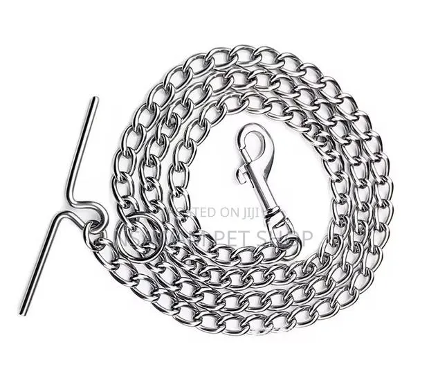Traction Pet Chain With T Handle · Photo 1