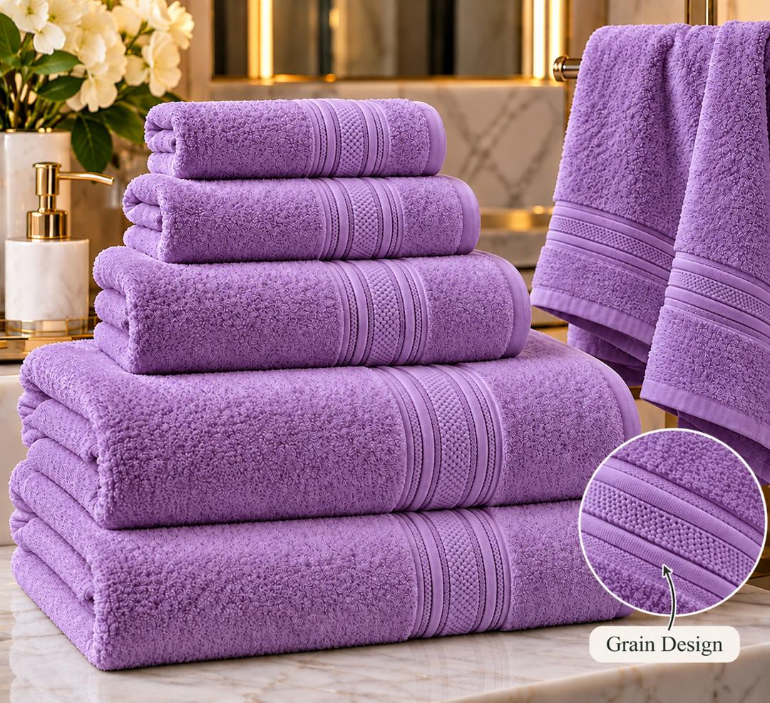 Cotton Towels — Multiple Colours · Photo 3