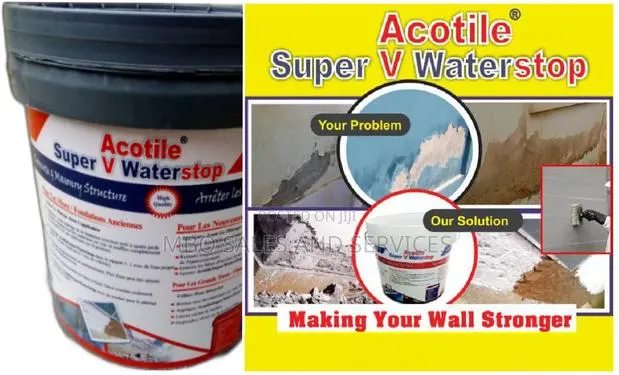 Waterproof Cement for Manholes and Weak Wall Surfaces Treatment · Photo 1