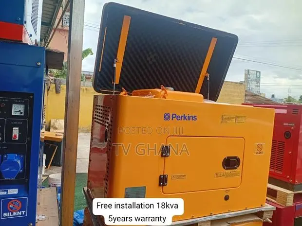 Perkins 18kVA Silent Diesel Generator – Heavy-Duty Performance18kva · Photo 1