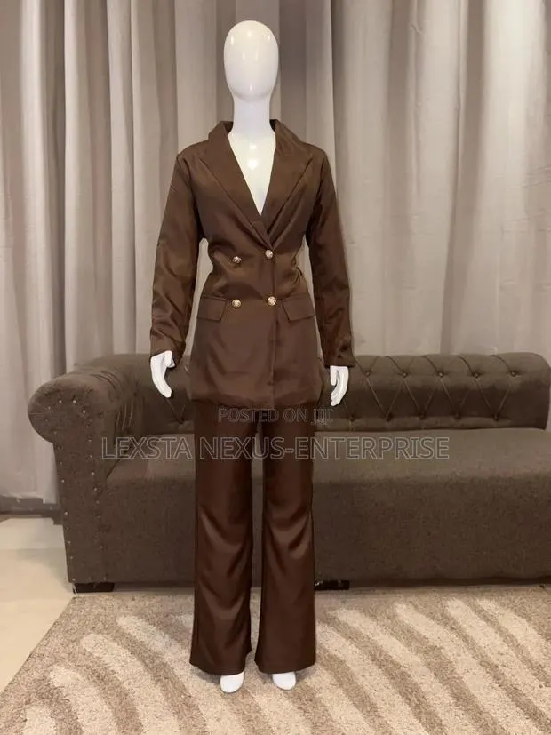Brown Women's Suit- Light Material