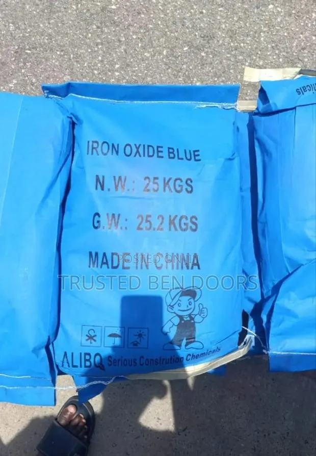 Blue Pigment Iron Oxide Color for Paint Making and Construction Works · Photo 1