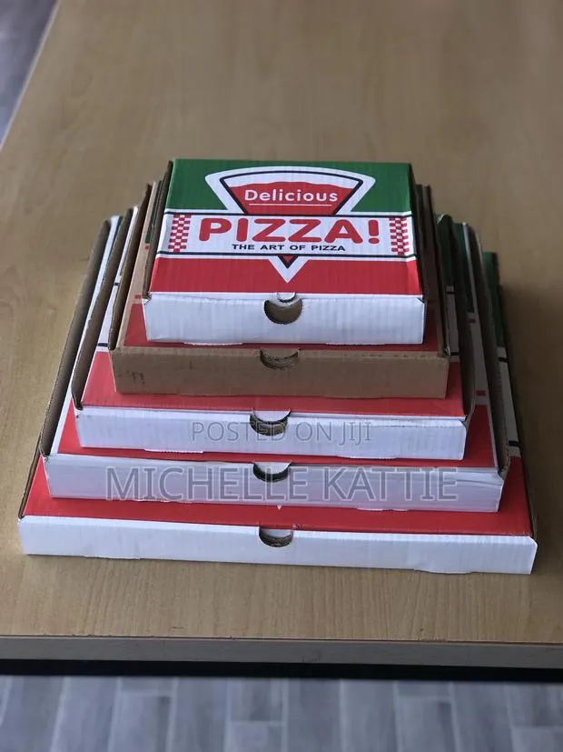 Pizza Boxes & Cheese · Photo 1