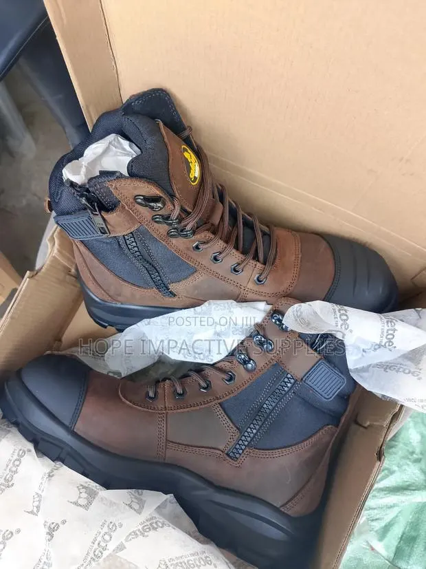 Safetoe Toe Safety Desert Boot<>(Coffee Brown Colour) · Photo 5