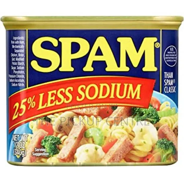 SPAM 25% Less Sodium · Photo 1